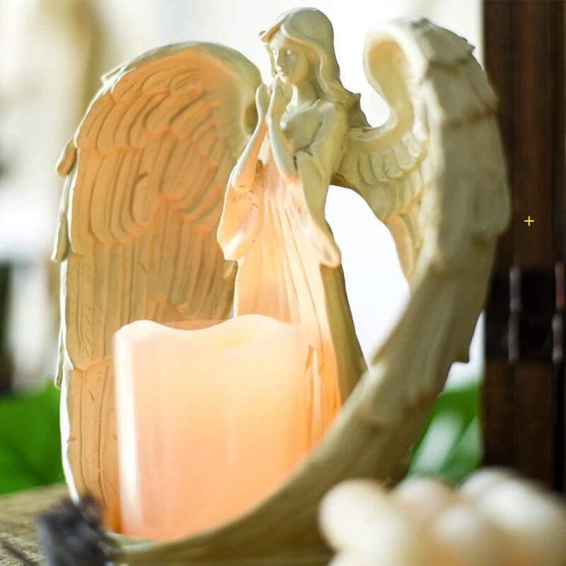 Elegant Angel Candlestick