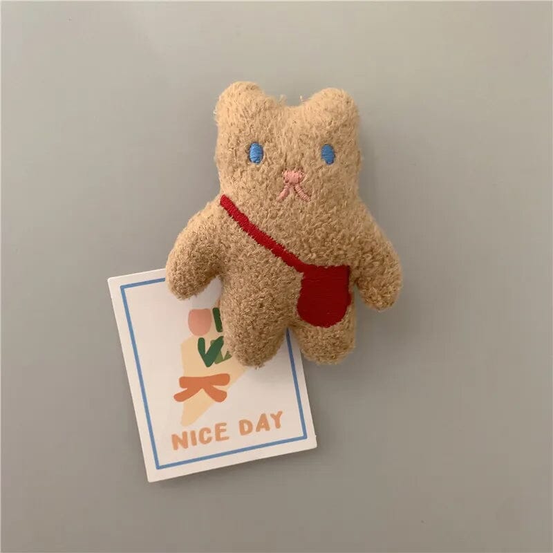 Cute Bear 3D Stereo Refrigerator Sticker