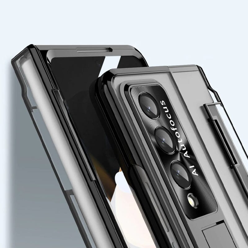 Enhanced Version of Hinge Folding Shell Case For Samsung
