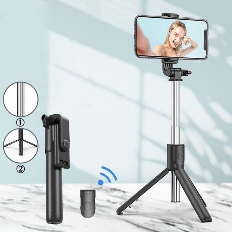 Bluetooth Remote Selfie Stick Tripod