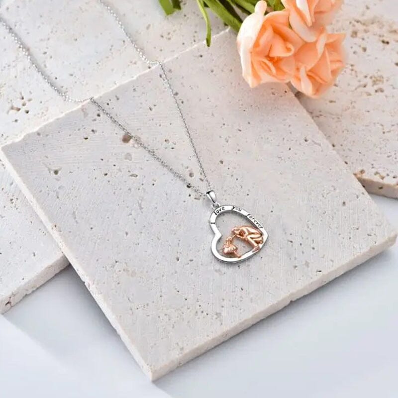 Dad & Daughter I Love You Forever Necklace