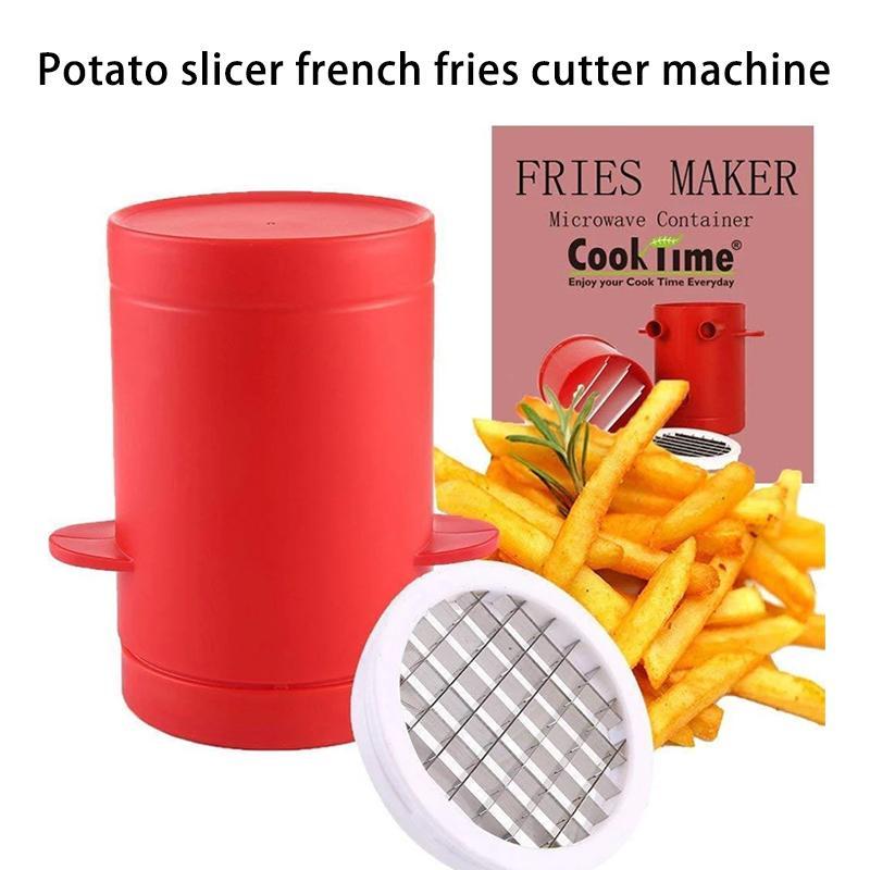 Upgraded Potato Slicers French Fries Cutter Machine