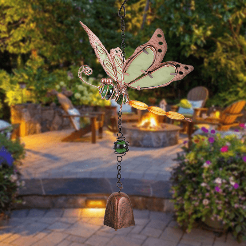Glow-in-the-dark Dragonfly Wind Chime