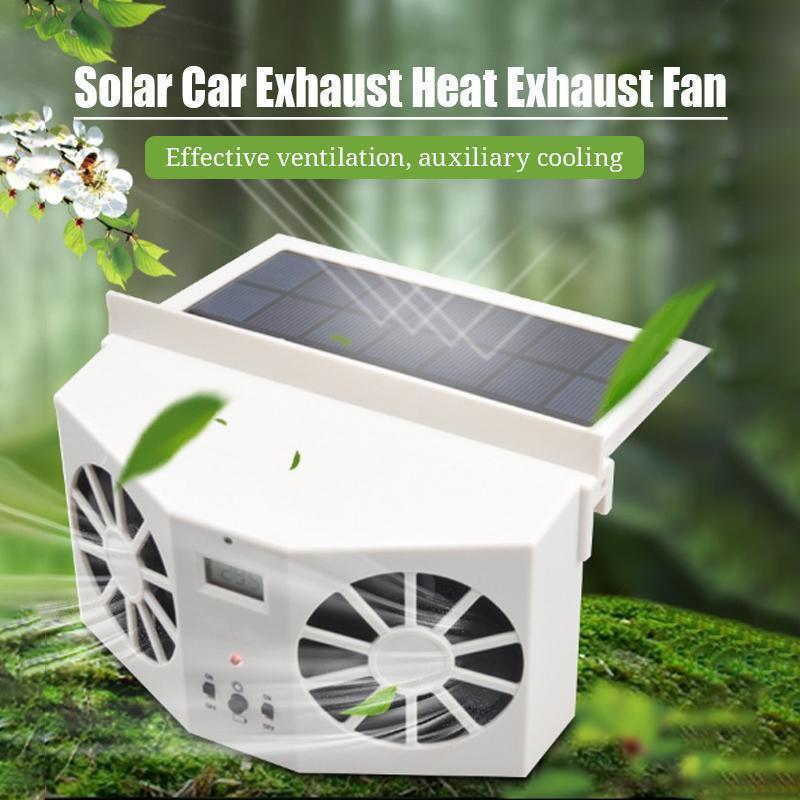 Magoloft ™ Solar Car Exhaust Heat Exhaust Fan