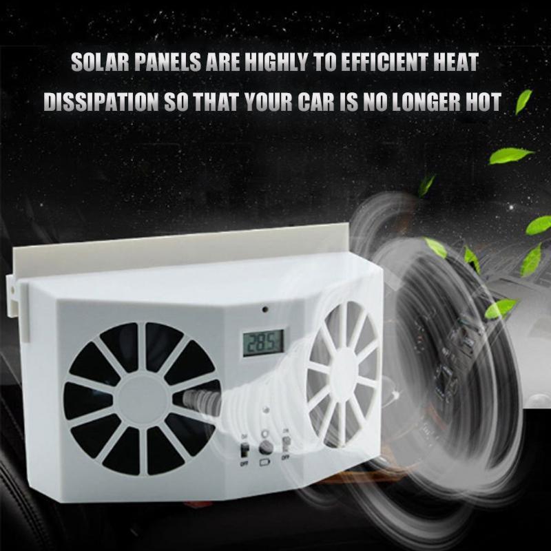 Magoloft ™ Solar Car Exhaust Heat Exhaust Fan
