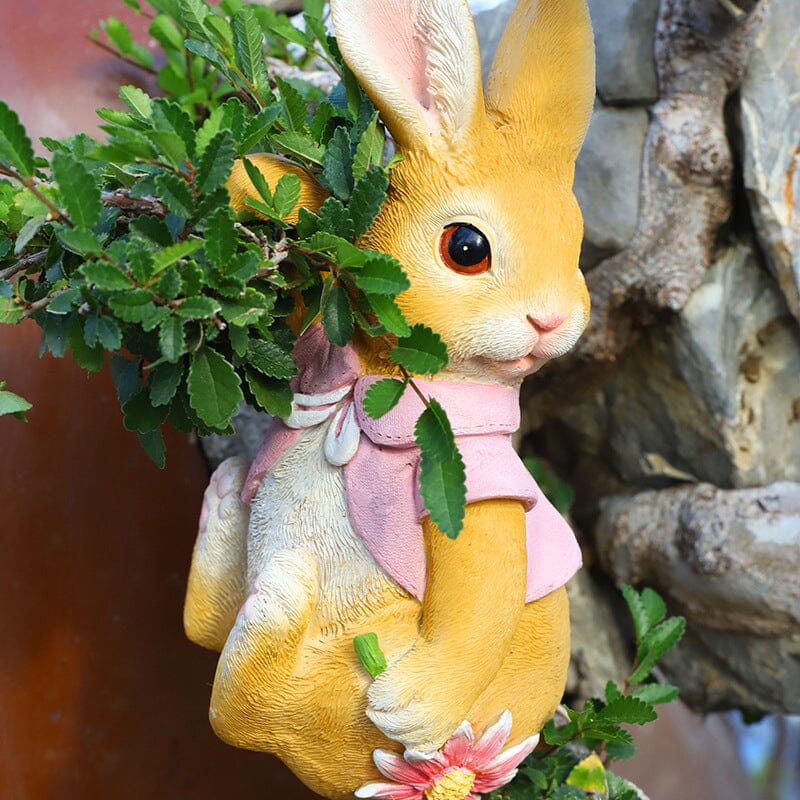Garden Cartoon Rabbit Hanging Ornament