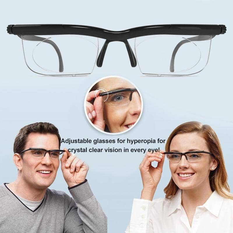New Adjustable Glasses For Hyperopia