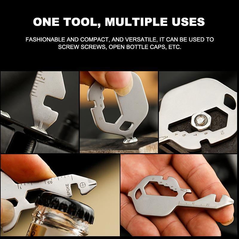 Multi-function key tool card