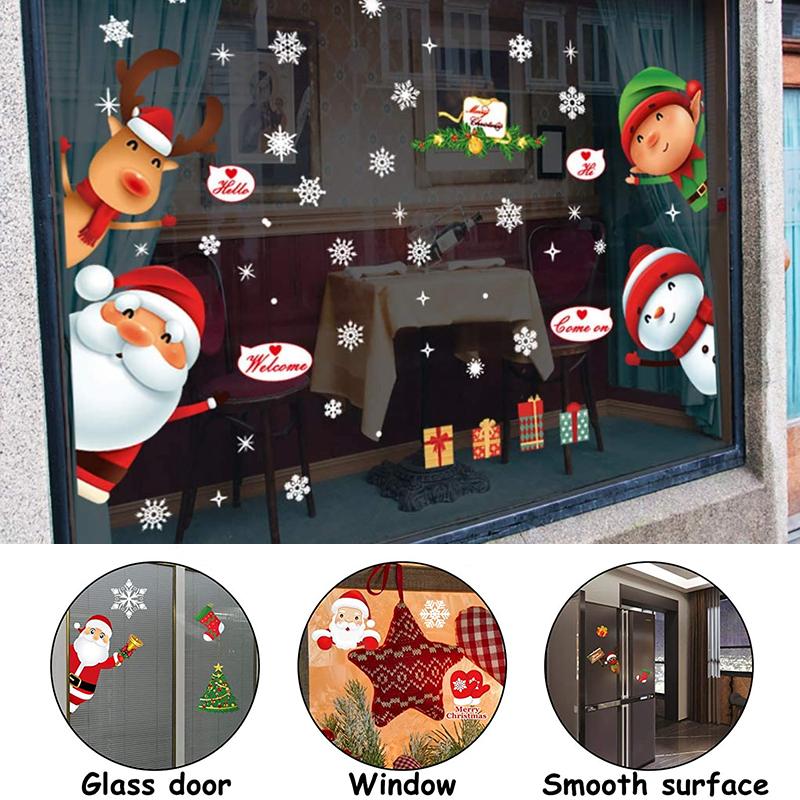 Christmas window sticker