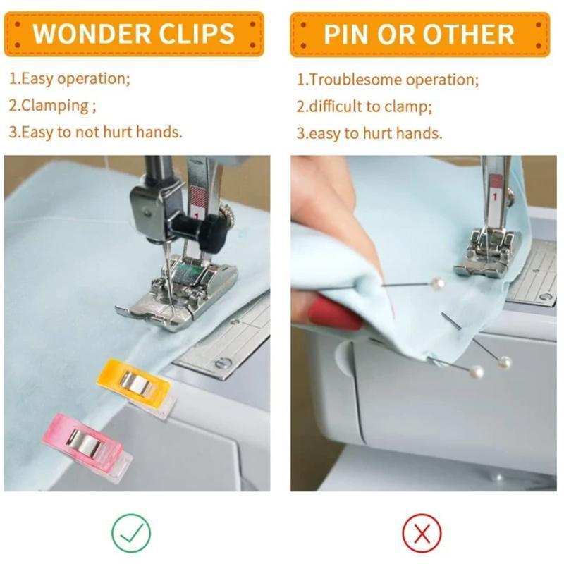 Multi-purpose Sewing Clips (20 PCs)