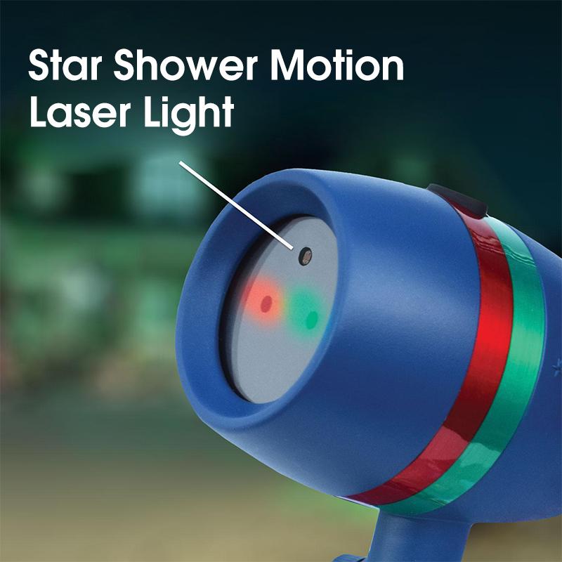 Star Shower Motion Laser Light