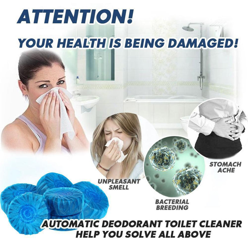 Automatic Deodorant Toilet Cleaner (6 PCS)
