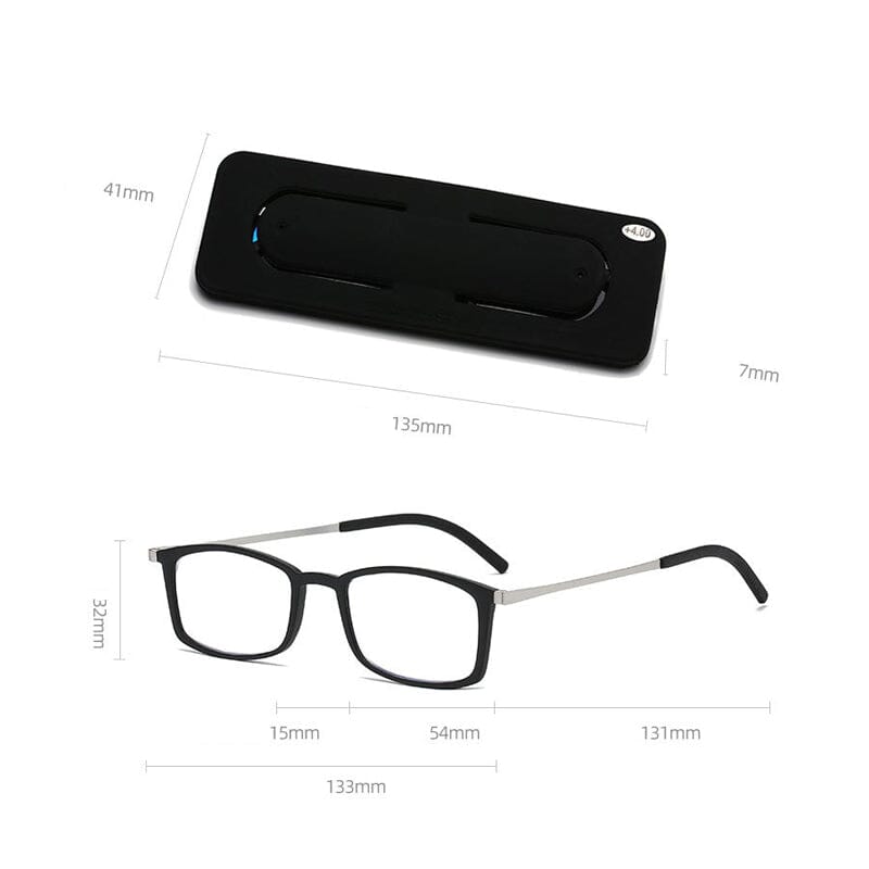 Portable Anti-blue Light Presbyopia Eyeglass