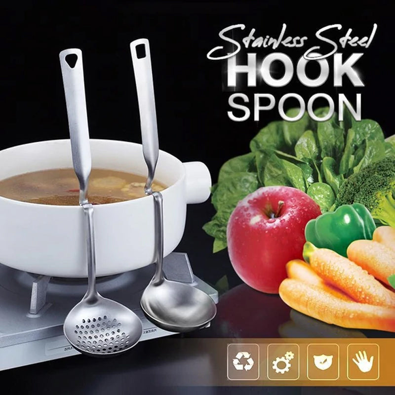 Stainless Steel Hook Spoon