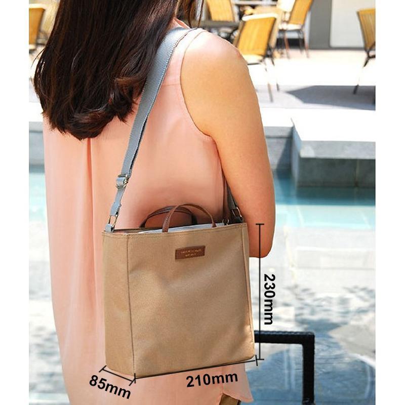 Stylish Lightweight Multi Story Large Capacity Shoulder Bag