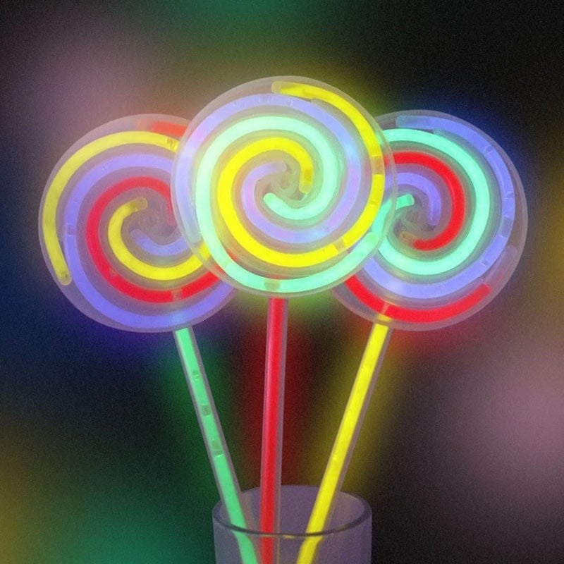 Lollipop Fluorescent Windmill