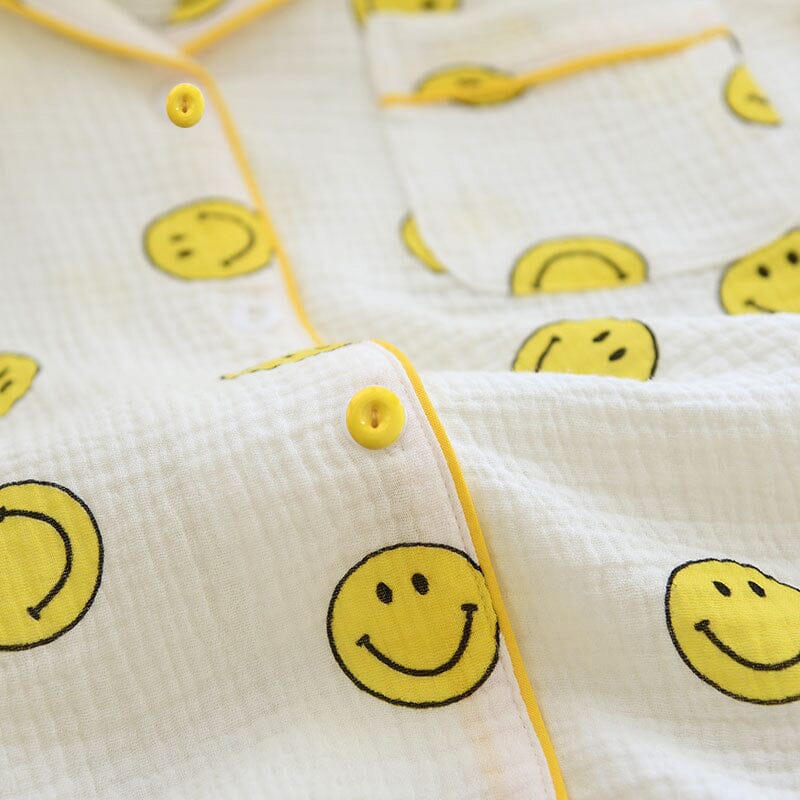 Made Me Smile Cotton Pajamas