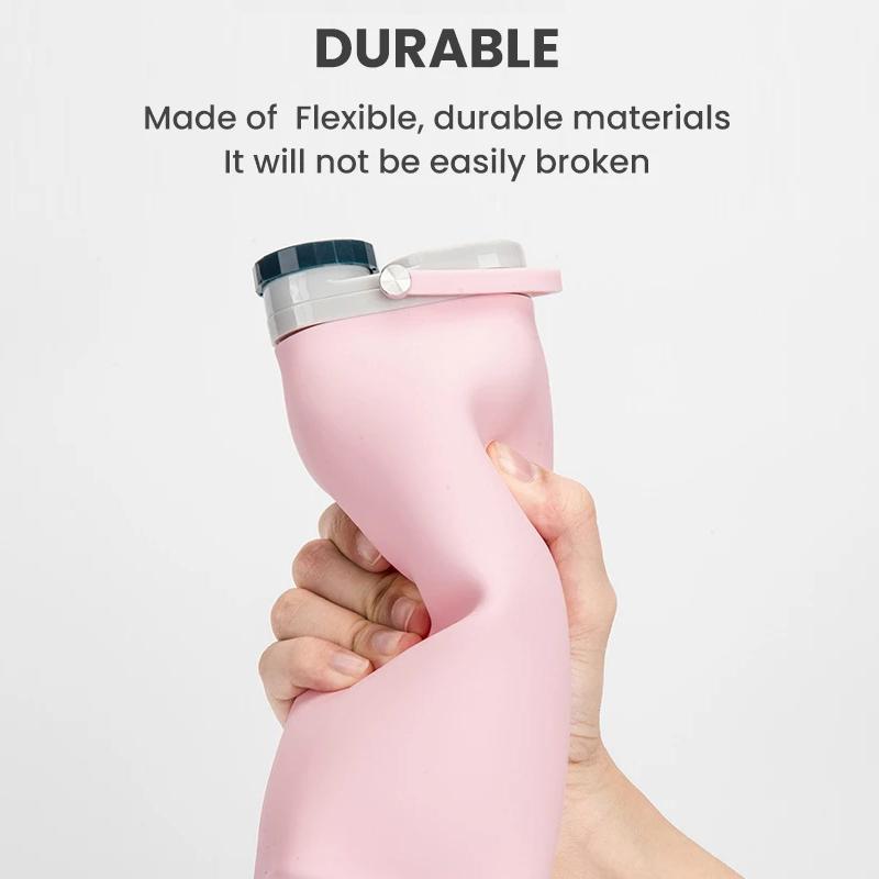 Silicone Collapsible Water Bottle(Without bottle cover)