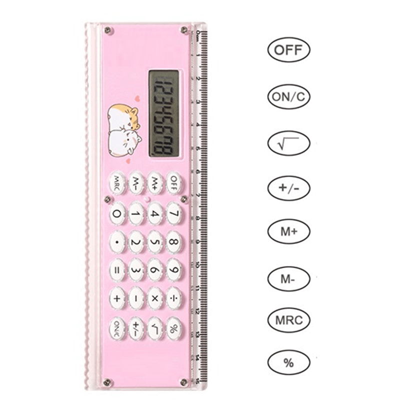 Multifunctional Straightedge Calculator