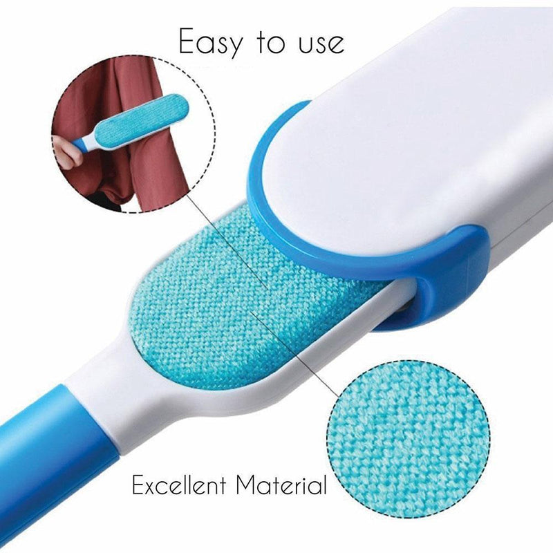Electrostatic Double-sided Hair Removal Brush