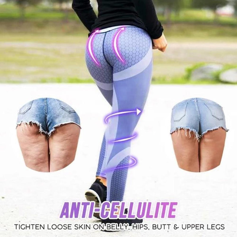 Colorblock Butt Lifting High Waist Sports Leggings