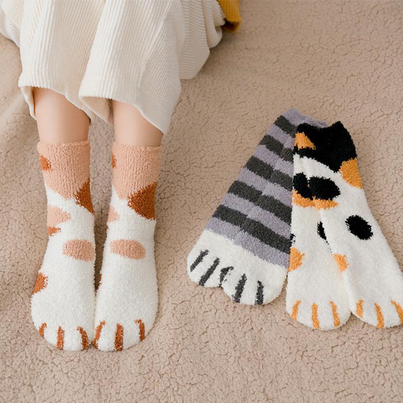 Cat Paw Indoor Socks