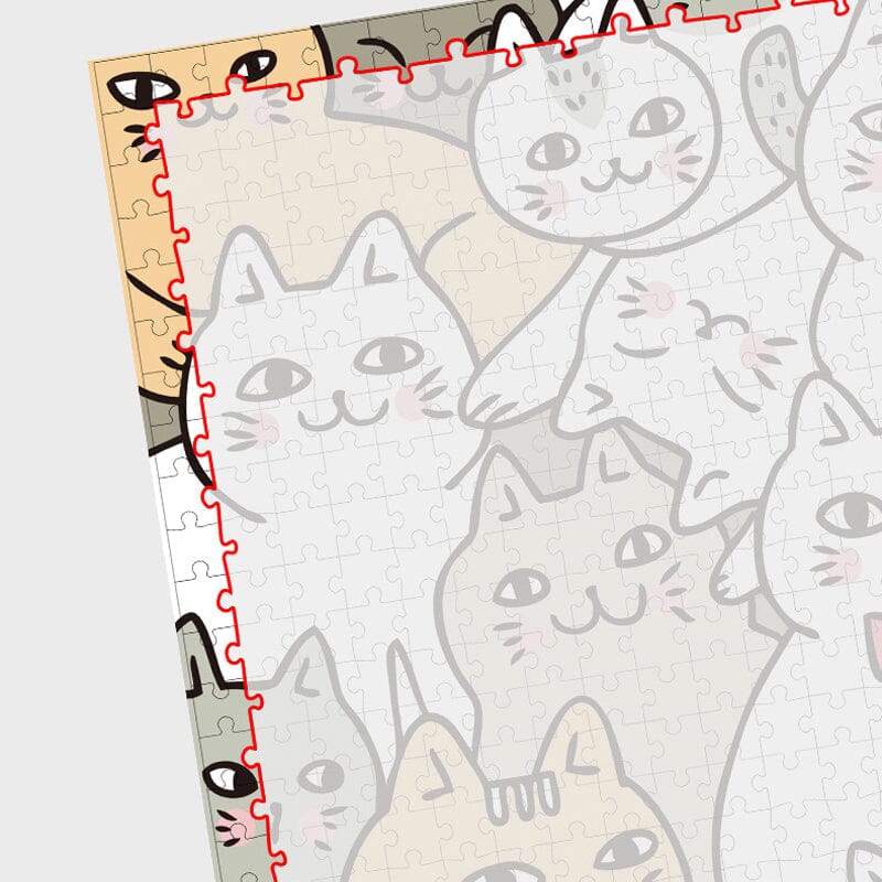 Cute Cat Puzzle, 1000pcs