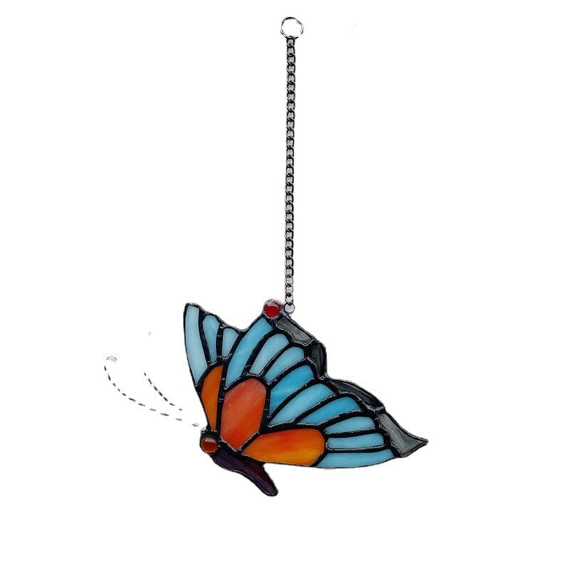Butterfly Stained Window Hangings