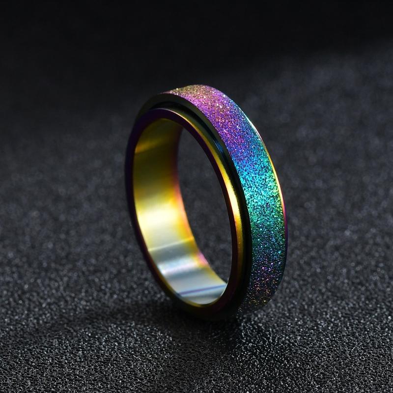 Frosted Anxiety Relief Ring