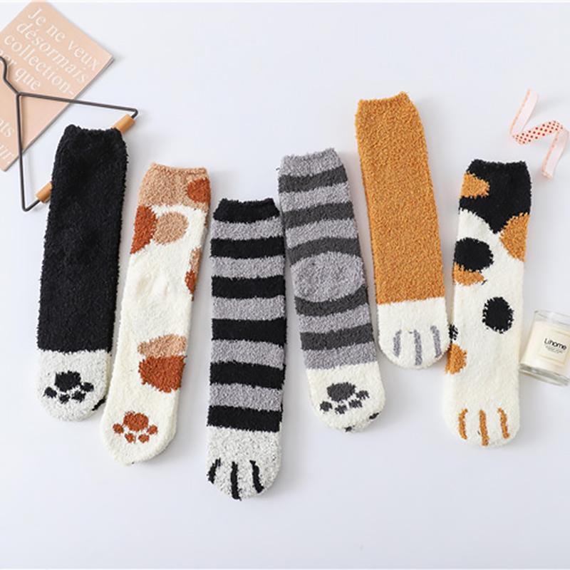 Cat Paw Indoor Socks