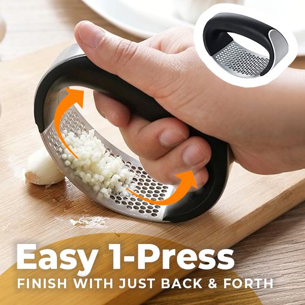 Easy One-Press Garlic Presser
