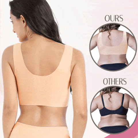 Stretch Full-Figure Seamless Lace Cut-Out Bra
