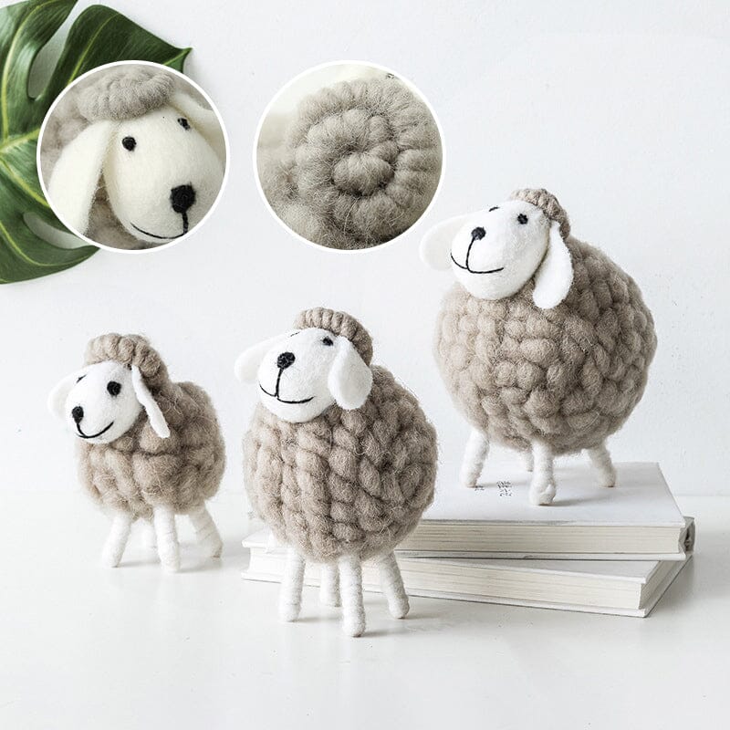 Cute Little Sheep Home Decor