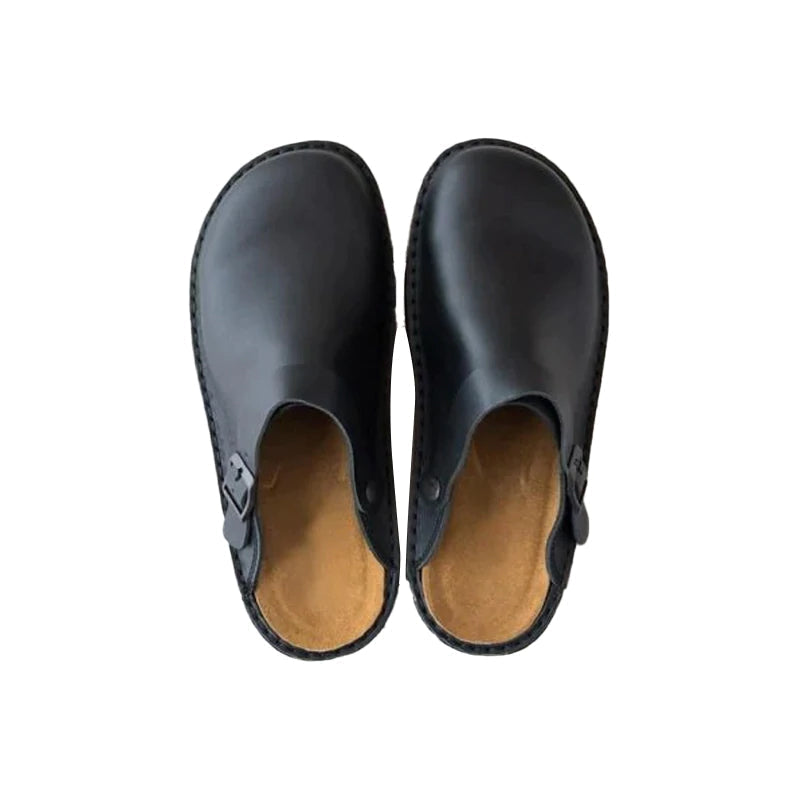 Premium Soft PU Leather Slippers