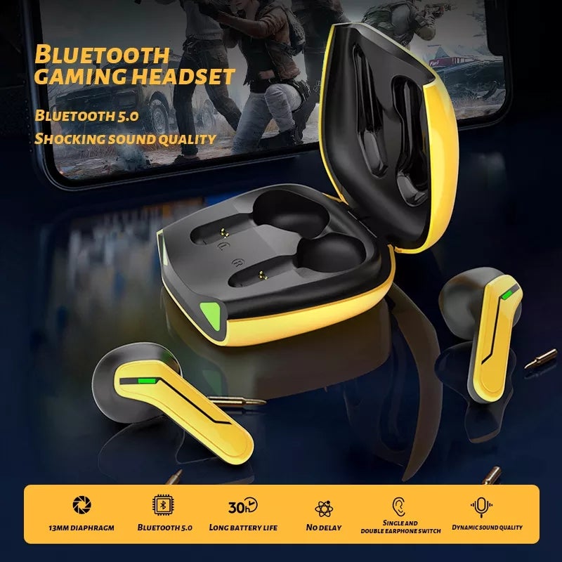 Bee Wireless Ultra-Low Latency HI-FI Stereo Sound Cancelling Earbuds